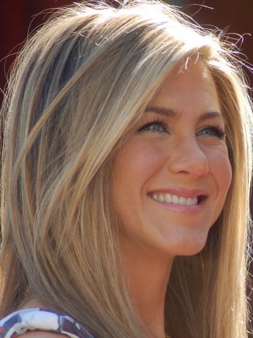 Jennifer Aniston, smiling